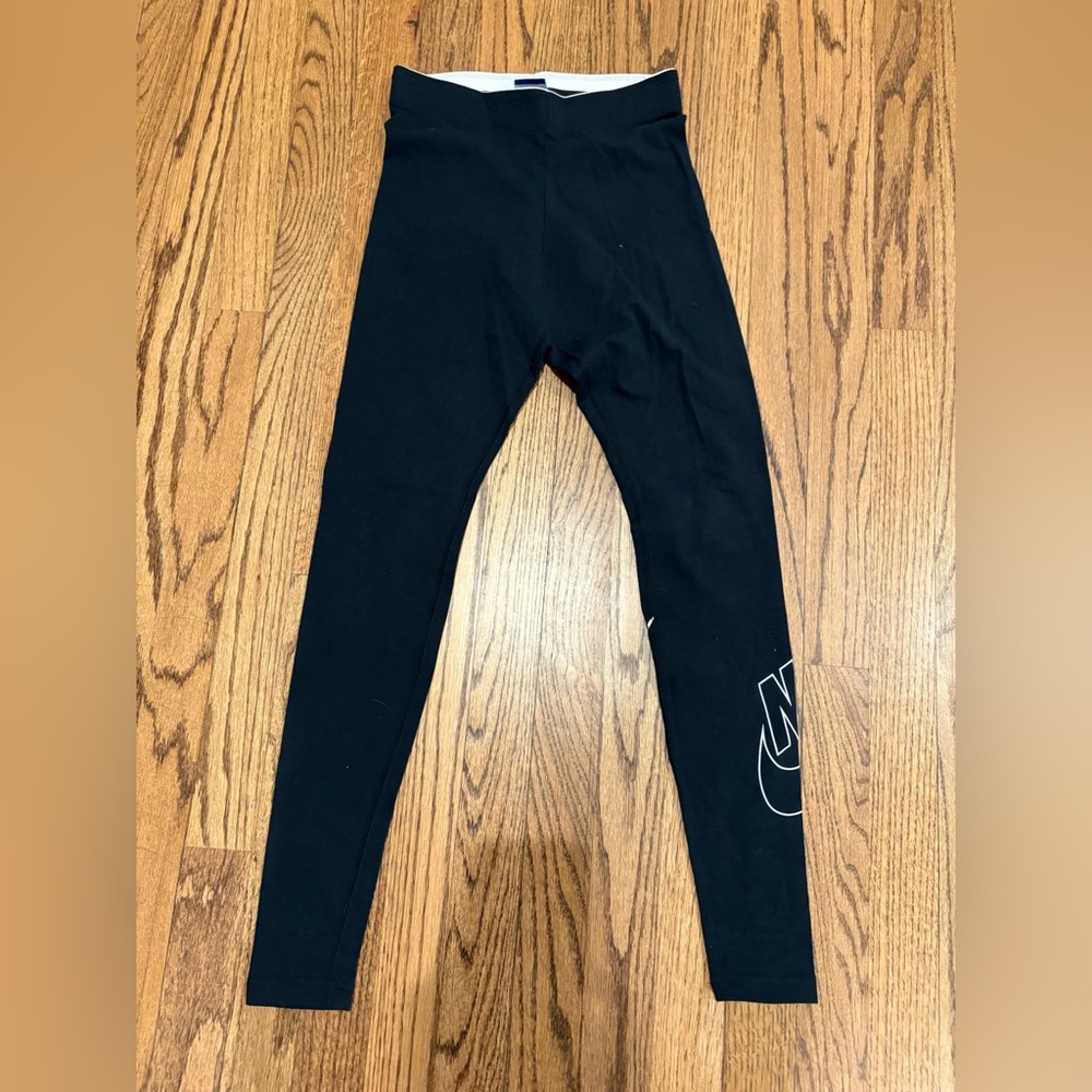 Nike athletic leggings black XS